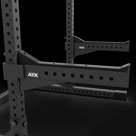 Demi rack sécurisé pour entraînements lourds