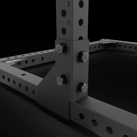 Demi rack durable pour séances intensives