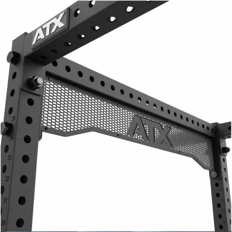 Rack sécurisé avec J hooks et spotters