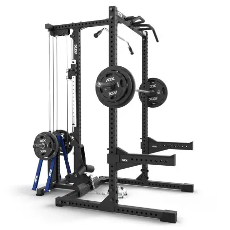 Half rack station de traction