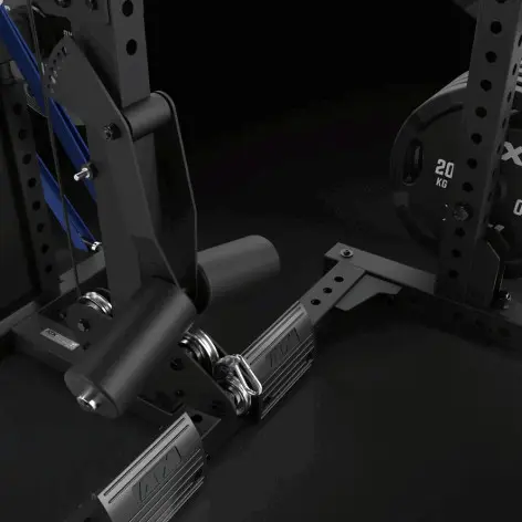 Half rack avec poulie à charge libre et extension de stockage
