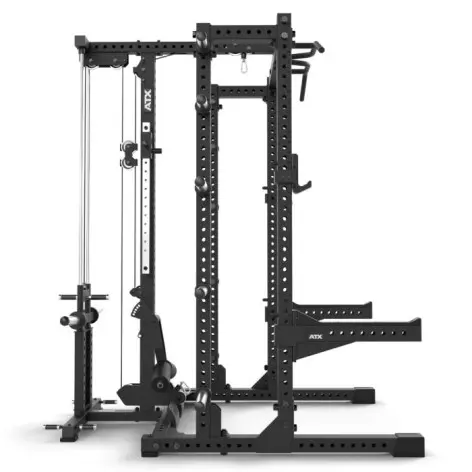 Half Rack avec poulie et extension de rangement