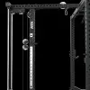 Rack ATX compact avec poulie à charge guidée et rangement intégré