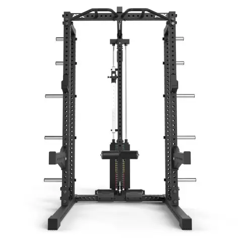 Rack ATX robuste avec poulie et  extension pour disques olympiques