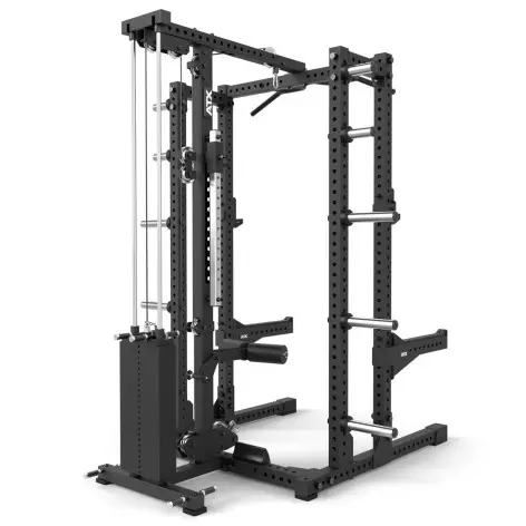 Rack ATX avec extension de rangement pour disques et accessoires