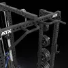 Demi rack ATX avec extension pour poids et poulie à charge guidée