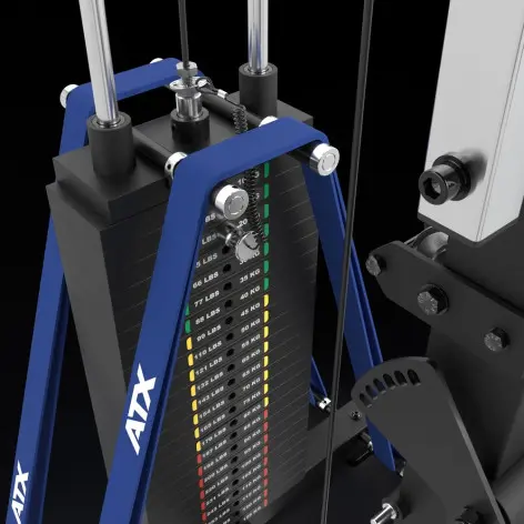 Rack ATX avec poulie guidée 125 kg et rangement intégré