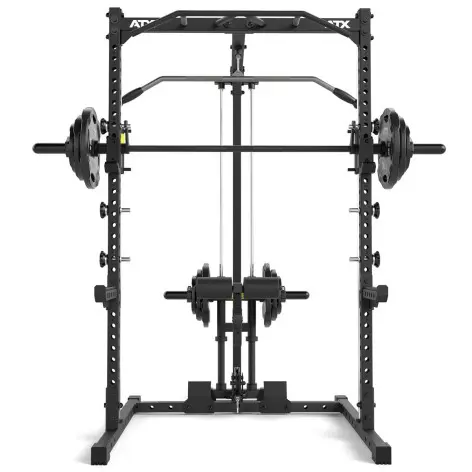 Half Rack ATX Avec Poulie Et Barre Guidée Pour Home Gym