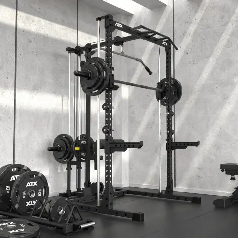 Station Musculation ATX Avec Poulie Et Multipresse Guidée