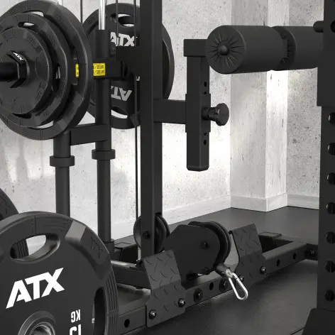 Demi Rack ATX Avec Poulie Et Multipresse Pour Exercices Complets
