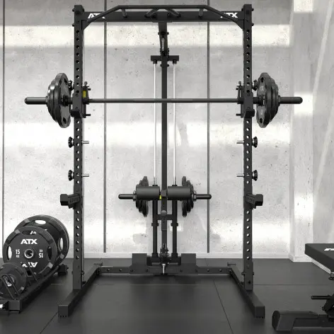 Half Rack ATX Avec Poulie Et Barre Guidée Robuste