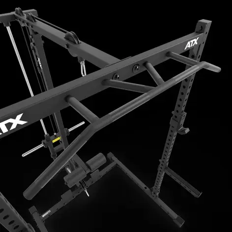 Half Rack ATX Compact Avec Poulie Et Barre Guidée