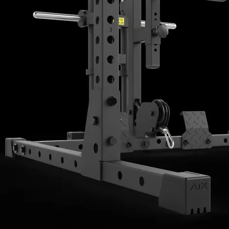 Half Rack ATX Avec Poulie Et Multipresse Guidée Pour Home Gym