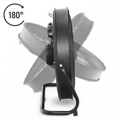 Ventilateur de sol 120 W industriel diamètre 50 cm - vue 3