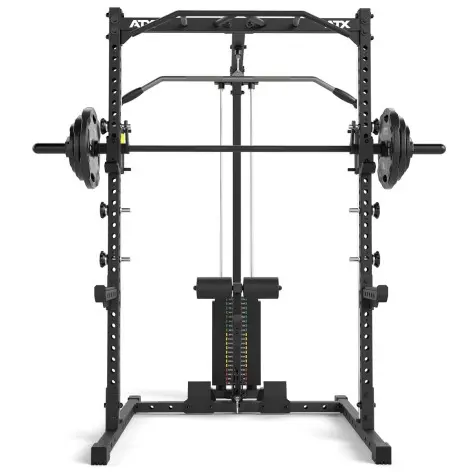 Demi-Rack ATX Avec Barre Guidée et Station de Traction Lourd