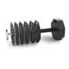 Haltères octogonales ATX 2 x 24 kg avec support de rangement