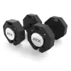 Haltères octogonales ATX avec support de rangement
