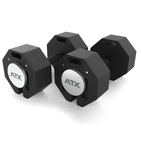 Pack musculation avec haltères réglables