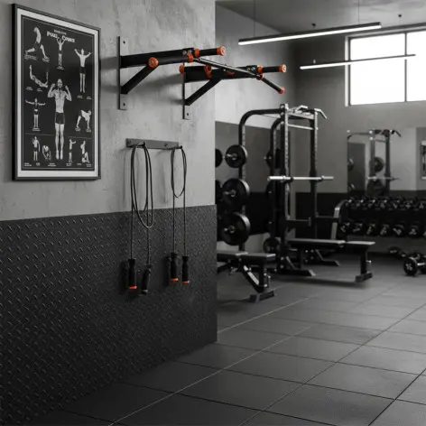 Barre de traction pour salle de sport