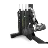 Station lat pull down combo rowing
