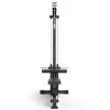 Plate loaded lat pull down station dual rowing