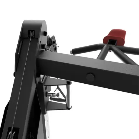 Power rack avec barre de traction multi-grip