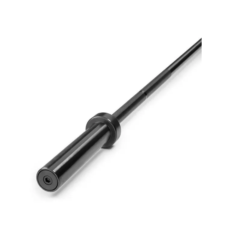 Barre droite noir en acier massif