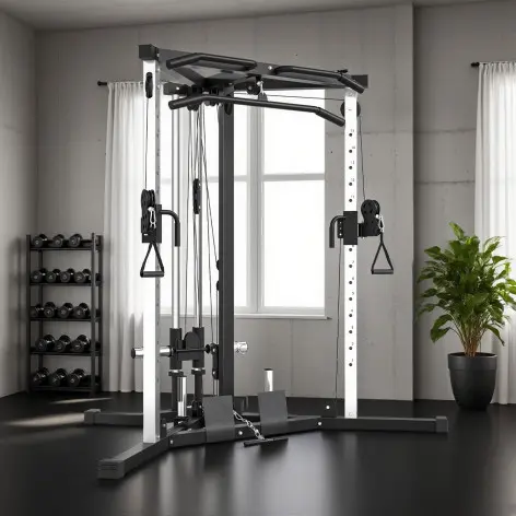 station de musculation vis à vis
