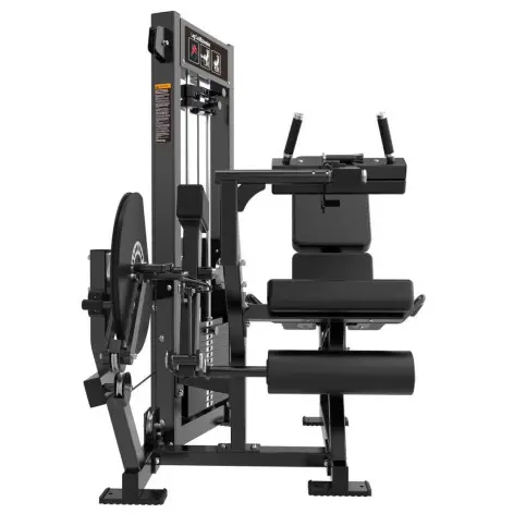Station leg curl dual leg extension