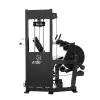 Station leg curl extension