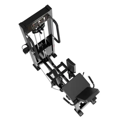 Seated abductors dual adductors station à charge guidée