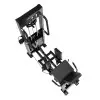 Seated abductors dual adductors station à charge guidée