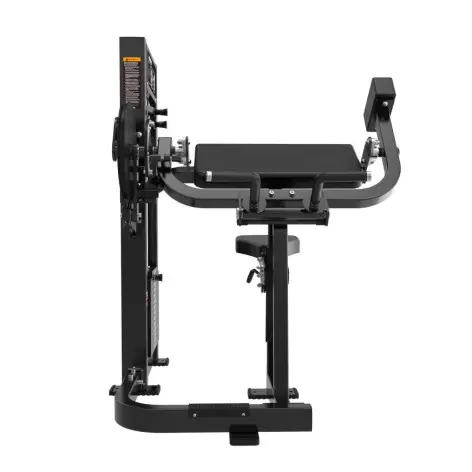 Station pour biceps et triceps à charge guidée
