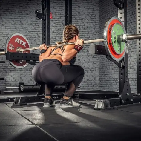 Barre droite pour sport de force