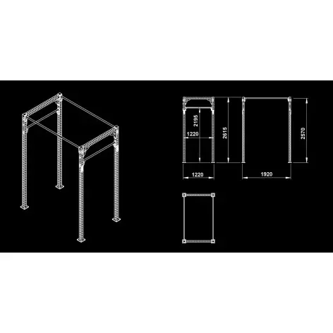 Rig autonome pour salle de sport