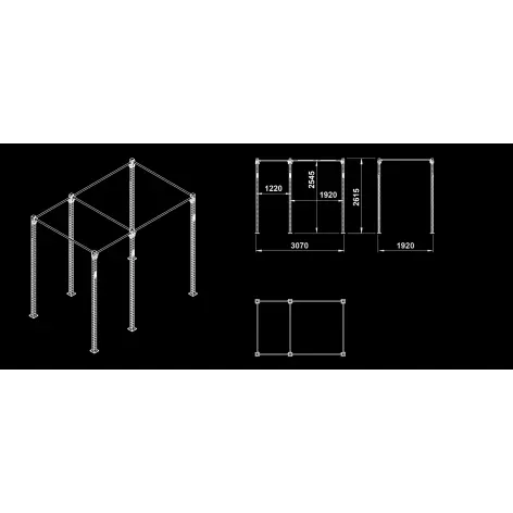 Structure de training modulaire