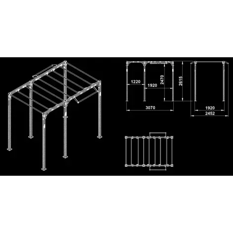 Rig de musculation polyvalent