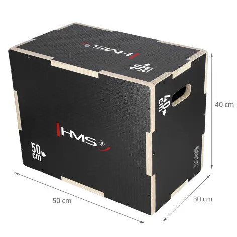 Box de plyometric dimensions