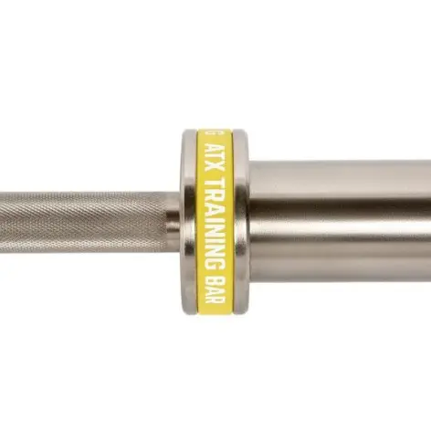 Barre droite pro logo ATX jaune poids 15 kg