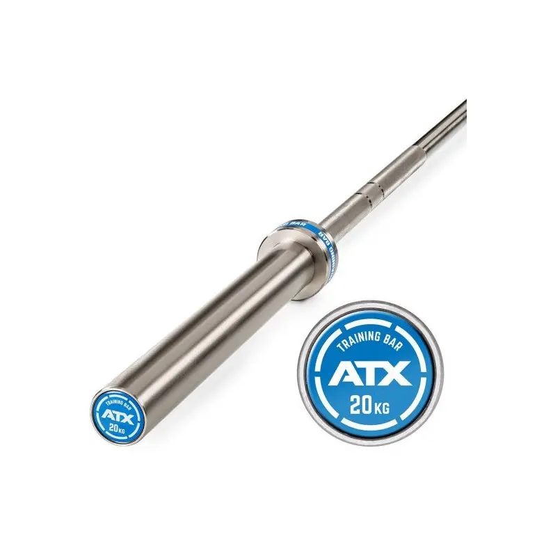 Barre droite olympique chromée