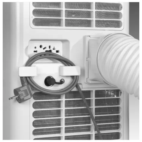 Climatiseur télécommandé 1000W mobile 320 m3 /h - vue 4