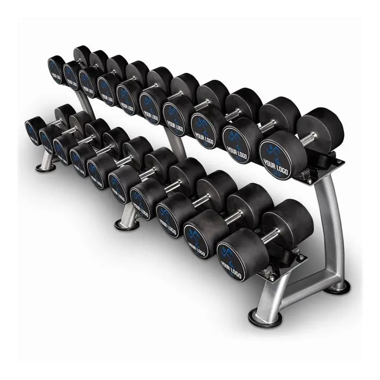 Set d’haltères pour entraînement en salle de sport