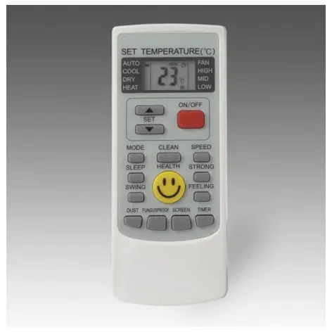 Climatiseur télécommandé 1000W mobile 320 m3 /h - vue 3