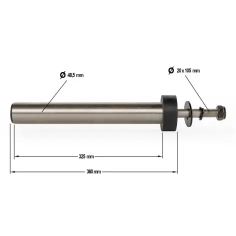 Paire rangement disques de poids olympiques - vue 6