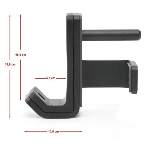 Paire crochets en J pour rigs de crossfit - vue 5