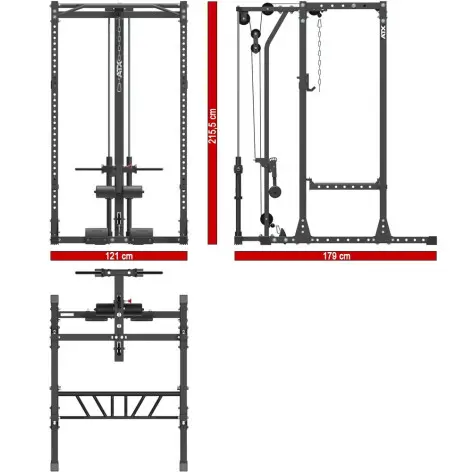 Power rack de musculation - vue 9