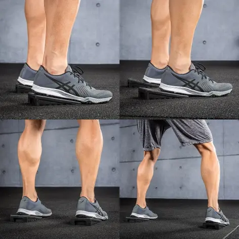 Paire de cales pour exercices de squat - vue 3