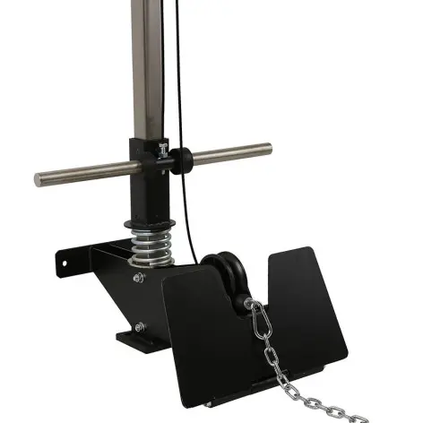 Station à poulie haute et basse murale à charges libres 130 kg - vue 10