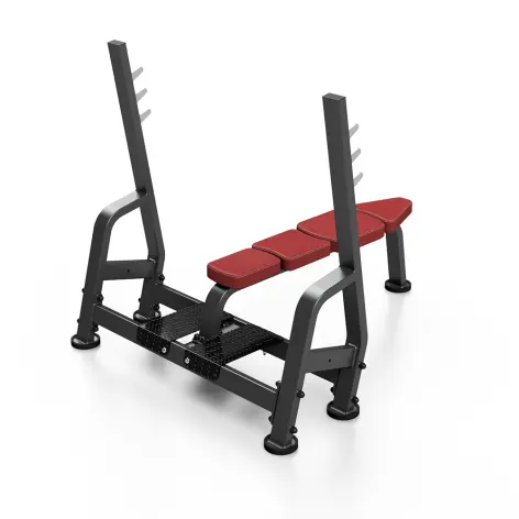 Banc plat professionnel de développé couché charge 400 kg - vue 3