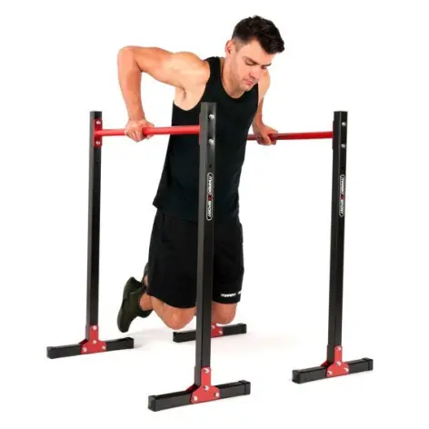 Barre parallèles 105 cm pour training dips charge max 150 kg - vue 2